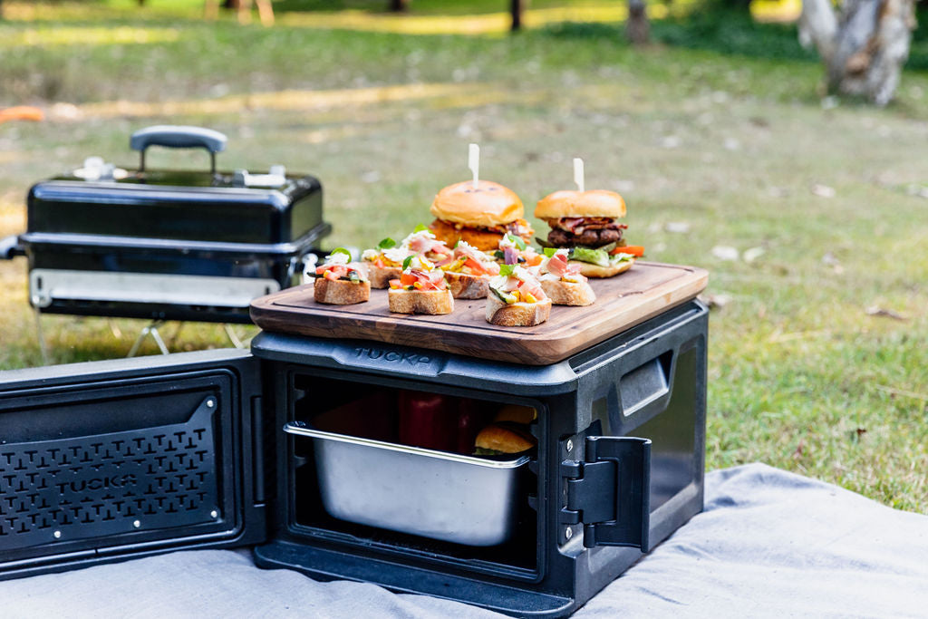 Tucka Box - Junior Sous, Black or Light Grey