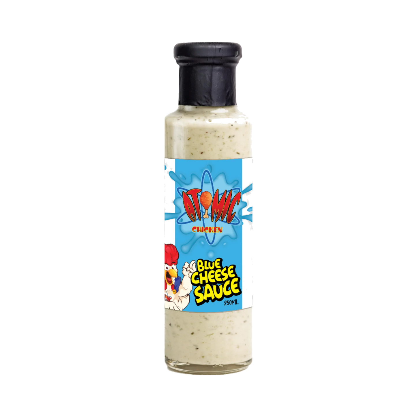 ATOMIC CHICKEN: Blue Cheese sauce