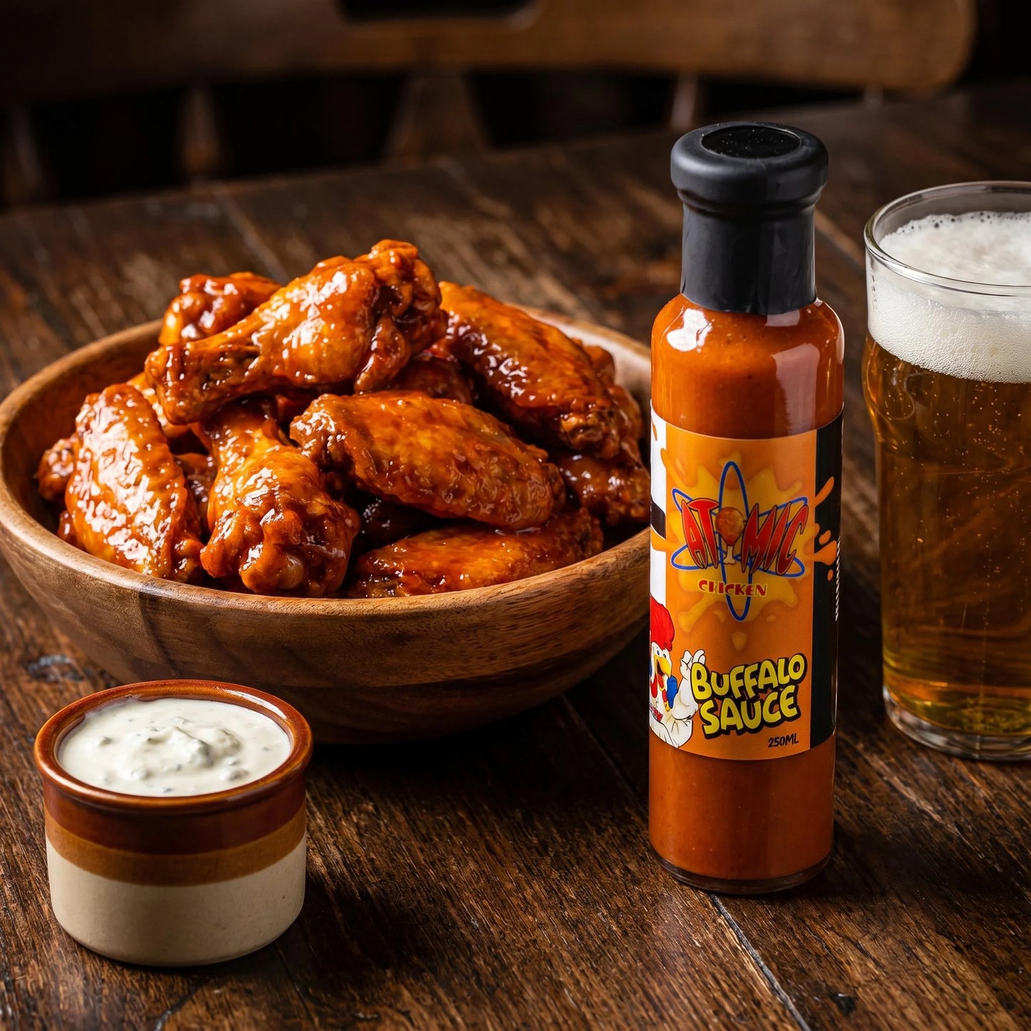 Atomic Chicken: Buffalo Sauce