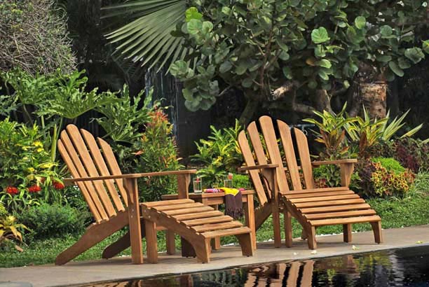 Adirondack Chair with stool   - SALE