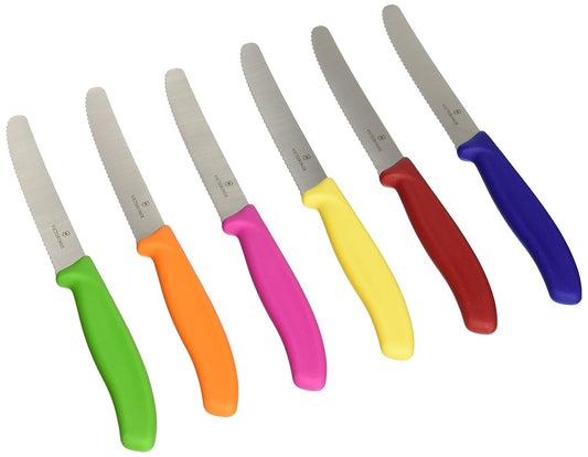 Victorinox Steak and Tomato Knife Various Colours - Buy 5 for $60